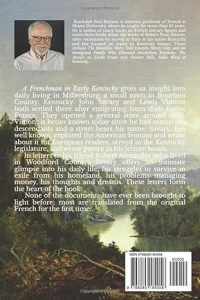 Back cover of book with picture of the author and the summary available in listing. 