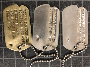 Rolla J. Nixon Dog Tags